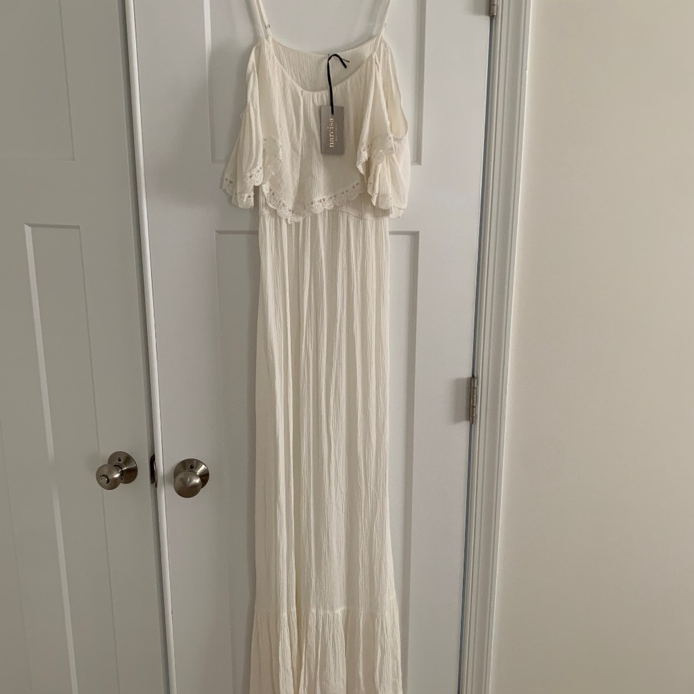 Boutique White Lacy Dress